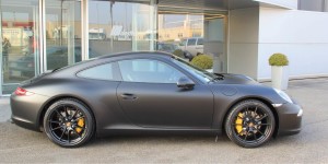 Carrozzeria Destro Auto Car Wrapping Padova Veneto Porsche grigio opaco